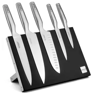 Comparateur de prix : Sabatier Trompette Bloc magnétique 5 couteaux de cuisine