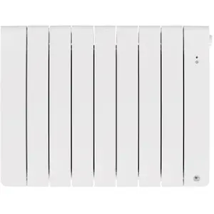 Comparateur de prix : Radiateur à inertie connecté Bilbao 4 Thermor - Horizontal - 2000W - Blanc