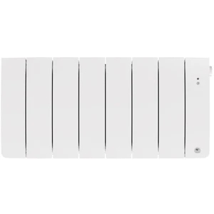 THERMOR Radiateur chaleur douce BILBAO 4 700W bas blanc brillant - - 494835 pas cher
