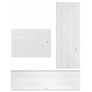 Comparateur de prix : Thermor - radiateur chaleur douce ovation 3 - horizontal  blanc 1250w