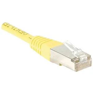 Comparateur de prix : Dexlan - Cordon de raccordement - RJ-45 (M) pour RJ-45 (M) - 10 m - STP - CAT 6 - jaune