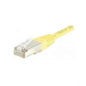 Dexlan CUC Câble réseau - Cable RJ45 0.70m FTP CAT5e jaune - Jaune - Intérieur - 7 mm pas cher