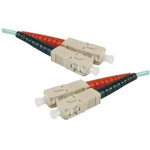 Connect Mcad Cordon duplex om4 50 125 aqua sc sc - 1m pas cher