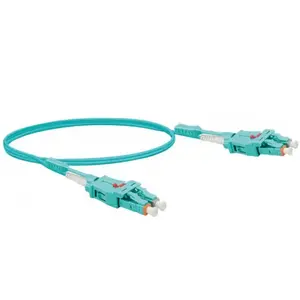 Comparateur de prix : Jarretière optique duplex uniboot 2mm OM3 LC-UPC/LC-UPC Bleu - 1 m