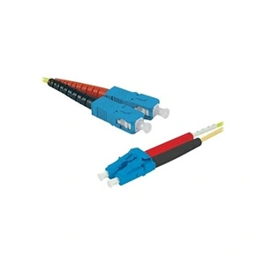 EXC Jarretière optique duplex 2.0 mm mono OS2 9/125 SC-UPC/LC-UPC... pas cher
