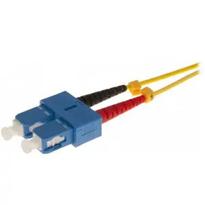 EXC Jarretière optique duplex monomode 2mm OS2 SC-UPC/SC-UPC - 2 m pas cher