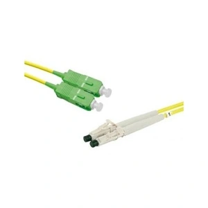 Inconnu Jarretière optique duplex monomode OS2 9/125 SC-APC/LC-UPC jaune...