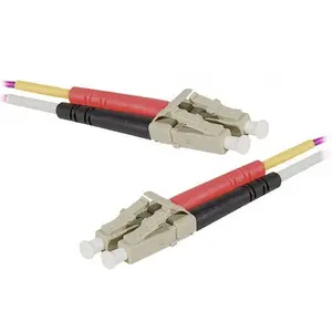 Jarretière optique duplex multimode 2mm OM4 LC-UPC/LC-UPC - 5 m