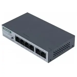 Comparateur de prix : Switch ethernet dexlan 6 ports 10/100 mbps dont 4 poe+ 60w