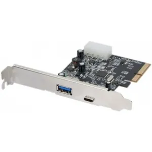 CUC Carte contrôleur USB 3.1 PCI Express (2 ports Type A/C) pas cher