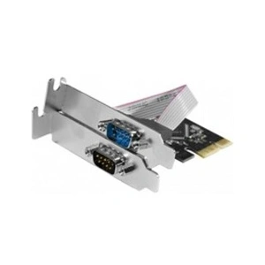 Comparateur de prix : Dexlan Carte PCI-Express Low Profile pour ordinateur RS232 2 ports