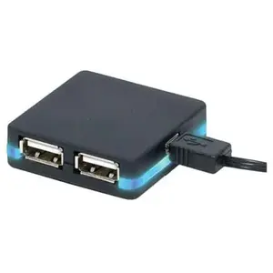 Comparateur de prix : KONEKTIKPC MICRO HUB USB 2.0 4 PORTS A LED CORDON RETRACTABLE