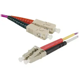 Comparateur de prix : Jarretière optique duplex multimode 2mm OM4 SC-UPC/LC-UPC - 10 m