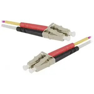 Jarretière optique duplex multimode 2mm OM4 LC-UPC/LC-UPC - 2 m pas cher