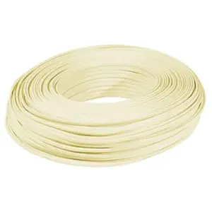 EXC CUC Exertis Connect - Câble méplat rj Ivoire 4C - rouleau de 100m (610411) pas cher