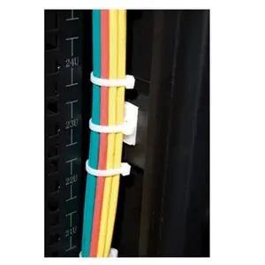 CUC Embase adhesive pour colliers - EMBaSE - Dimensions 29 x29 mm - Fixation adhésive ou vis - Blanc pas cher