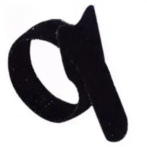Jeu de 20 attaches cables scratch 21 cm (ECF-629164) - Exertis Connect pas cher