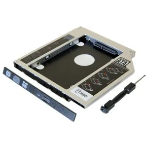 DEXLAN Tiroir lecteur CD ordinateur portable pour disque HDD/SSD 2.5"" 9,5mm pas cher