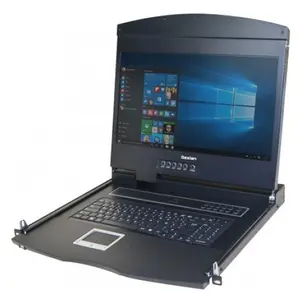 Console Lcd Courte 19 Vga/usb/ps2 Pour Baie 600mm Dexlan" pas cher