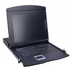 Dexlan DELXAN CONSOLE LCD 17"" KVM 4 PORTS VGA/USB-PS2 pas cher