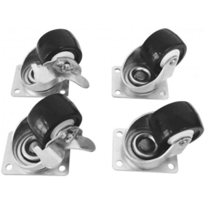 EXC Fujifilm Kit 4 roulettes pour baie réseau et serveur 100 Kg pas cher