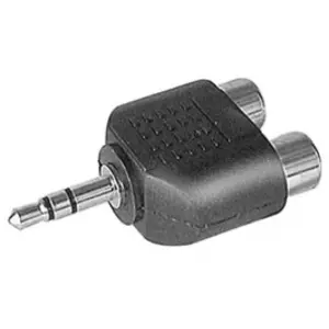 EXC ADAPTATEUR 2xRCAF>JACK3.5 MALE pas cher