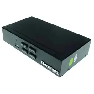 Comparateur de prix : Dexlan kvm switch 4 ports hdmi 4k / usb / audio + câbles