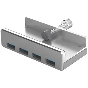 Dacomex HB54 - Hub USB 3.0 à 4 ports, clipsable, en aluminium pas cher