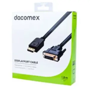 Comparateur de prix : DACOMEX Cordon DisplayPort 1.1 vers DVI-D - 1,8 m
