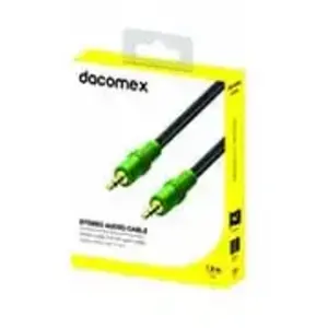 Dacomex Jack Stereo 3.5mm Male/Male - 1,8m pas cher