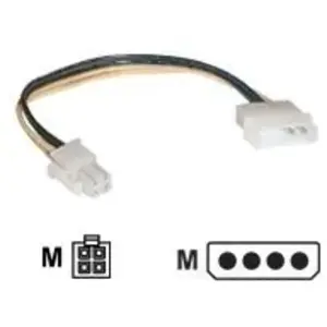 Comparateur de prix : KONEKTIKPC Exertis Connect - Adaptateur d'alimentation pour carte mère P4 - 20cm (147560)