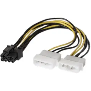 Connect Adapt alim. carte pci express 8 pas cher