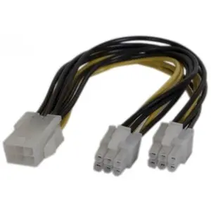 Comparateur de prix : connect Doubleur d alimentation PCI Express 6 pins -15 cm