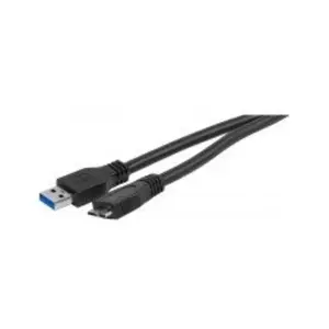 CONNECT 3 m USB 3.0 A vers Micro B Cordon Noir pas cher