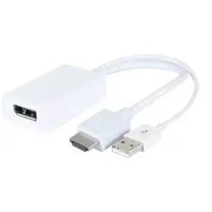 Comparateur de prix : CONNECT 14 cm HDMI 1.4 vers DisplayPort 1.2 Passif Converter Blanc
