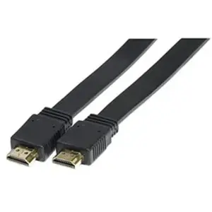 Dexlan connect 1.50 m Haute Vitesse HDMI Plat Cordon Noir pas cher