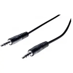Comparateur de prix : CUC Cordon Stéreo Jack 3.5 Mm Noir - 5 M