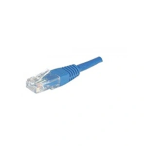 EXC Dymo CONNECT 20 m Full Cuivre RJ45 Cat. 5e U/UTP Patch Cord   Bleu pas cher