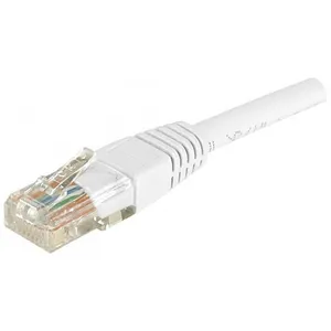 Comparateur de prix : Cordon patch RJ45 u/utp CAT5e Blanc - 0.15 m (853960) - Exertis Connect