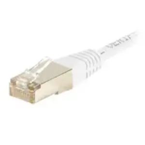 EXC KONEKTIKPC Dexlan Cordon reseau patch RJ45 FTP CAT 6 10 m Blanc pas cher