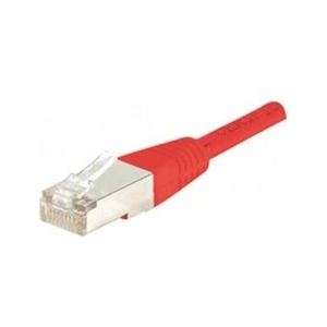 Comparateur de prix : Dymo CONNECT 30 m Full Cuivre RJ45 Cat. 6 F/UTP Patch Cordon   Rouge