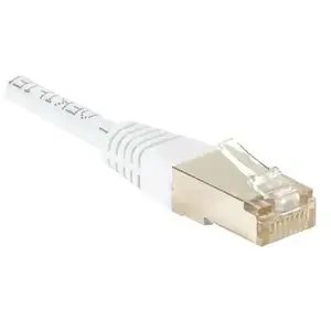 Comparateur de prix : Dymo CONNECT 30 m Full Cuivre RJ45 Cat. 6 F/UTP Patch Cordon Blanc