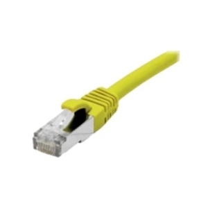 Mcad Cable rj45 ftp cat6a lsoh snagless jaune 15m pas cher