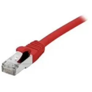Mcad Cordon Rj45 Catégorie 6a F/utp Lsoh Snagless Rouge - 10 M pas cher