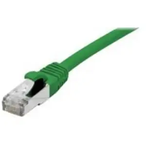 Mcad Cordon Rj45 Catégorie 6a F/utp Lsoh Snagless Vert - 15 M pas cher