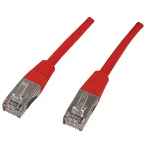 Dexlan CONNECT 0,15 m Cuivre/Aluminium RJ45 Cat. 6 F/UTP Patch Cordon   Rouge