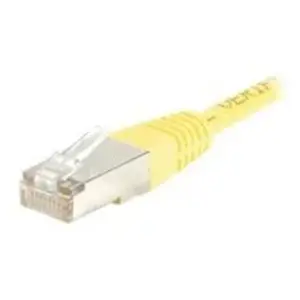 EXC Cordon patch RJ45 ftp CAT6 jaune - 30m pas cher