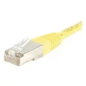 EXC Dexlan Cordon patch RJ45 ftp CAT6 jaune - 50m pas cher