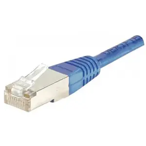 Dexlan Cordon reseau patch RJ45 FTP CAT 6 1,50 m Bleu pas cher