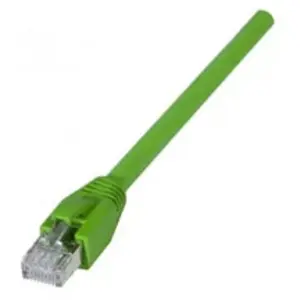 MCAD Cordon Rj45 Catégorie 6a S/ftp Lsoh Pur Snagless Vert - 2 M pas cher
